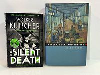 Front view of both book covers