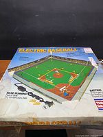 Tudor Electric Baseball box front showing product image and branding