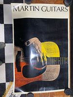 Full view of Martin Guitars poster