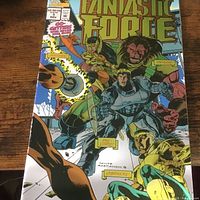 Front cover of Fantastic Force #1 showing title, artwork, price and issue details