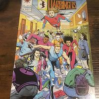 Front cover of Harbinger issue No.23 comic