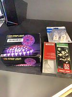 All packaged lighting products grouped together