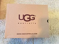 UGG Australia boot box top
