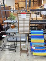 Full view of floor lamp front