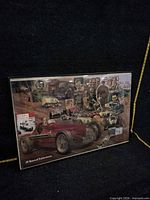 Framed poster front showing full image and frame