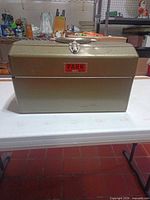 Closed Park toolbox front view