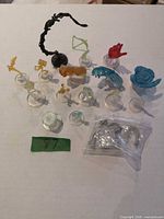 Entire group of 16 spell/effect markers laid out