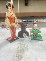 Group shot of all four figurines