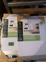 Both boxed Quartet Envi 11x17 boards side by side