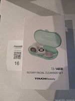 Front of retail box showing product image, model TB-14838