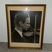 Full view of framed photograph