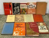 All 13 books laid out showing front covers