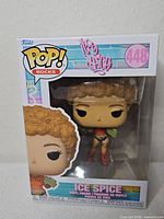 Front view of sealed Funko Pop! Rocks Ice Spice figure box