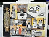 Full artwork showing entire still-life composition, coloration and signature area