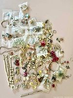 Overview of entire 4+ lb assortment in bags and loose