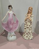 Both figurines front view