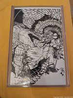 Front view of TMNT #143 comic in hard plastic sleeve