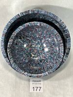 Two Brookpark Grey Confetti bowls nested together