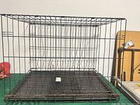 Overview of one crate showing size and general condition