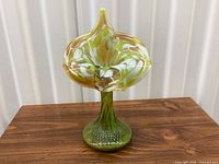 Full view of vase showing shape and coloration