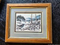 Full view of framed print