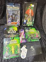 All seven Star Wars items grouped together