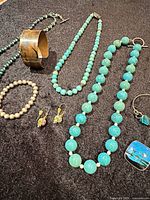 Overview of all items laid out