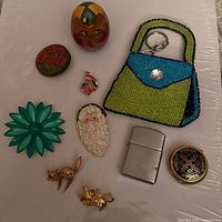 Group shot of all ten items laid out