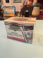 Front view of sealed 1993 Topps Traded Baseball box