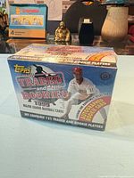 Front of sealed 1999 Topps Traded and Rookies box