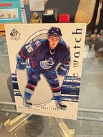Front of Rick Rypien SP Authentic Future Watch card