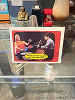 Front of card showing Hulk Hogan and Vince McMahon