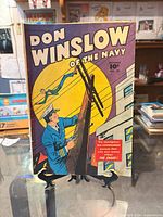 Front cover of Don Winslow of the Navy #50 on stand