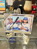 Front view of Topps Master & Apprentice card showing Roberto Alomar and Bo Bichette artwork