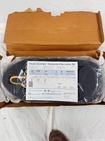 Sealed integrated circulating set with instruction sheet inside original box