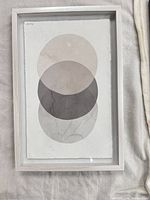 Front view of framed print