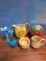 Group shot showing all six items together