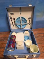 open case showing all included items