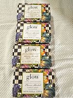 Four Mackenzie-Childs Flower Market soaps front view