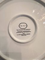 Back stamp showing Tracy brand and Octavia Hill Collection markings