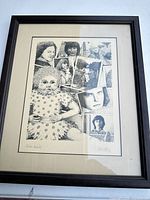 Full view of framed print