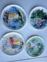 Overview of all four Paul Durand plates