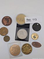 Group overview of all tokens and coins