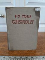 Front cover showing title and cloth boards