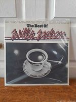 Front cover of Willie Nelson LP in sleeve