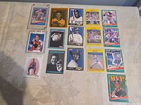 All 16 cards laid out in 4×4 grid