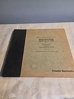 Front of album binder showing title and label information