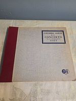 Front cover of Columbia Album D21 Liszt Concerto No. 2