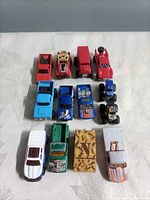 All 13 vehicles arranged in three rows