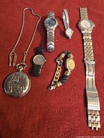 all six watches overview